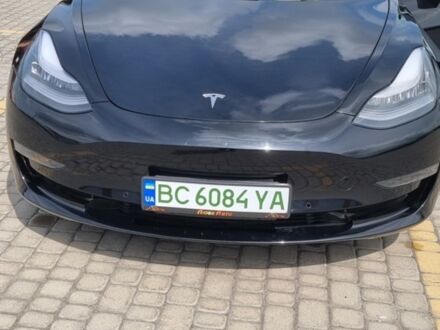 Черный Тесла Модель 3, объемом двигателя 0 л и пробегом 45 тыс. км за 21000 $, фото 1 на Automoto.ua