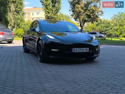 Чорний Тесла Модель 3, об'ємом двигуна 0 л та пробігом 100 тис. км за 16800 $, фото 1 на Automoto.ua
