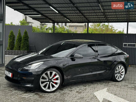 Черный Тесла Модель 3, объемом двигателя 0 л и пробегом 100 тыс. км за 19500 $, фото 1 на Automoto.ua