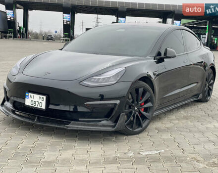Чорний Тесла Модель 3, об'ємом двигуна 0 л та пробігом 93 тис. км за 19500 $, фото 1 на Automoto.ua