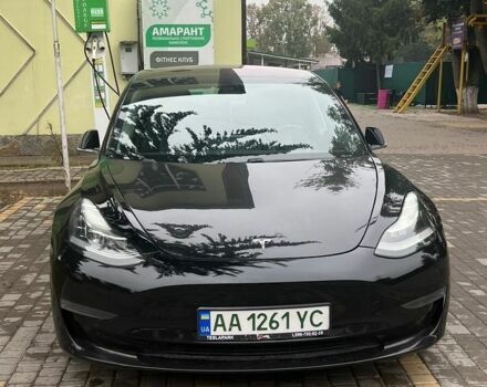 Черный Тесла Модель 3, объемом двигателя 0 л и пробегом 92 тыс. км за 19000 $, фото 1 на Automoto.ua