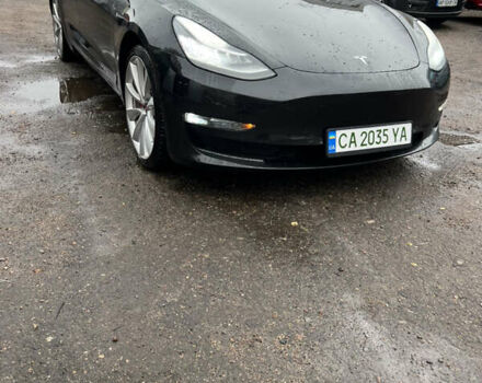 Чорний Тесла Модель 3, об'ємом двигуна 0 л та пробігом 80 тис. км за 17700 $, фото 1 на Automoto.ua