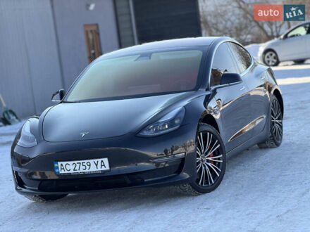 Чорний Тесла Модель 3, об'ємом двигуна 0 л та пробігом 119 тис. км за 17300 $, фото 1 на Automoto.ua
