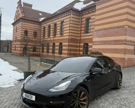 Черный Тесла Модель 3, объемом двигателя 0 л и пробегом 92 тыс. км за 18499 $, фото 1 на Automoto.ua