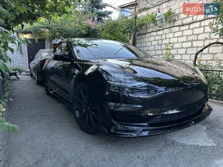 Черный Тесла Модель 3, объемом двигателя 0 л и пробегом 79 тыс. км за 26999 $, фото 1 на Automoto.ua