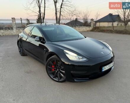 Черный Тесла Модель 3, объемом двигателя 0 л и пробегом 126 тыс. км за 19500 $, фото 1 на Automoto.ua