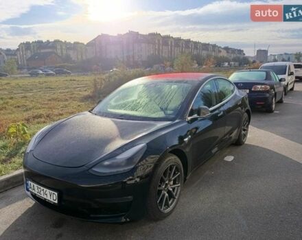 Черный Тесла Модель 3, объемом двигателя 0 л и пробегом 83 тыс. км за 18000 $, фото 1 на Automoto.ua
