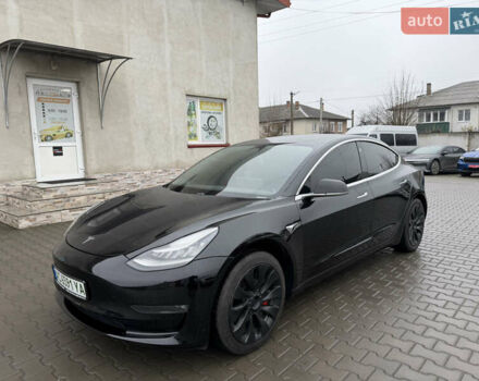 Черный Тесла Модель 3, объемом двигателя 0 л и пробегом 81 тыс. км за 15300 $, фото 1 на Automoto.ua