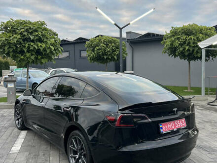 Чорний Тесла Модель 3, об'ємом двигуна 0 л та пробігом 160 тис. км за 16200 $, фото 1 на Automoto.ua