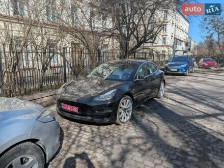 Черный Тесла Модель 3, объемом двигателя 0 л и пробегом 101 тыс. км за 18200 $, фото 1 на Automoto.ua