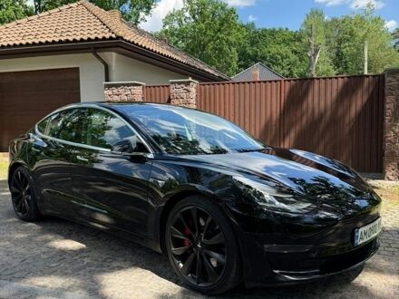 Чорний Тесла Модель 3, об'ємом двигуна 0 л та пробігом 103 тис. км за 18500 $, фото 1 на Automoto.ua