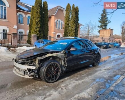 Черный Тесла Модель 3, объемом двигателя 0 л и пробегом 116 тыс. км за 10750 $, фото 1 на Automoto.ua
