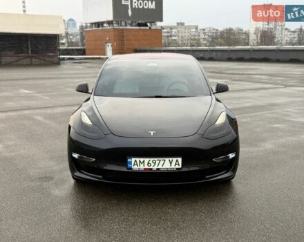 Черный Тесла Модель 3, объемом двигателя 0 л и пробегом 107 тыс. км за 18900 $, фото 1 на Automoto.ua