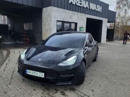 Чорний Тесла Модель 3, об'ємом двигуна 0 л та пробігом 127 тис. км за 14800 $, фото 1 на Automoto.ua