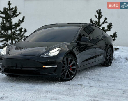 Чорний Тесла Модель 3, об'ємом двигуна 0 л та пробігом 127 тис. км за 16999 $, фото 1 на Automoto.ua
