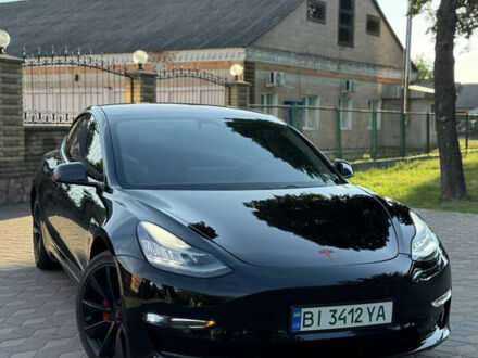 Чорний Тесла Модель 3, об'ємом двигуна 0 л та пробігом 35 тис. км за 18999 $, фото 1 на Automoto.ua