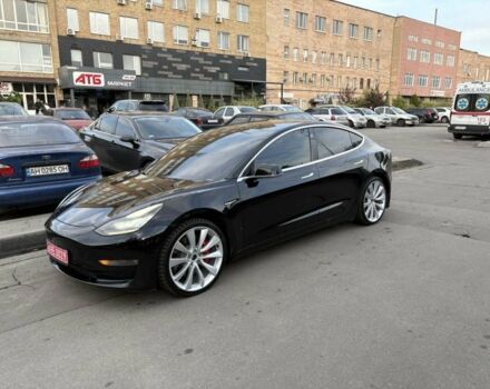 Черный Тесла Модель 3, объемом двигателя 0 л и пробегом 160 тыс. км за 25000 $, фото 1 на Automoto.ua