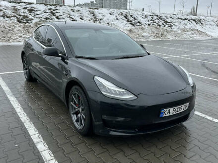 Черный Тесла Модель 3, объемом двигателя 0 л и пробегом 129 тыс. км за 14500 $, фото 1 на Automoto.ua