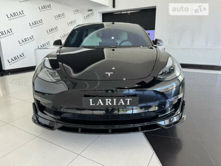 Черный Тесла Модель 3, объемом двигателя 0 л и пробегом 54 тыс. км за 23500 $, фото 1 на Automoto.ua