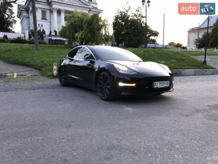 Черный Тесла Модель 3, объемом двигателя 0 л и пробегом 120 тыс. км за 18900 $, фото 1 на Automoto.ua