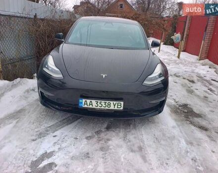 Черный Тесла Модель 3, объемом двигателя 0 л и пробегом 105 тыс. км за 15000 $, фото 1 на Automoto.ua