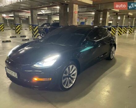 Черный Тесла Модель 3, объемом двигателя 0 л и пробегом 90 тыс. км за 18500 $, фото 1 на Automoto.ua