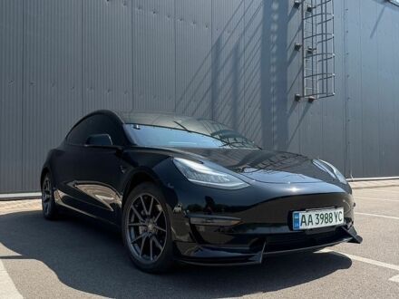 Чорний Тесла Модель 3, об'ємом двигуна 0 л та пробігом 75 тис. км за 17500 $, фото 1 на Automoto.ua