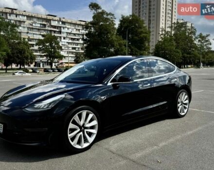 Черный Тесла Модель 3, объемом двигателя 0 л и пробегом 73 тыс. км за 26500 $, фото 1 на Automoto.ua
