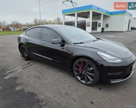 Чорний Тесла Модель 3, об'ємом двигуна 0 л та пробігом 91 тис. км за 21700 $, фото 1 на Automoto.ua