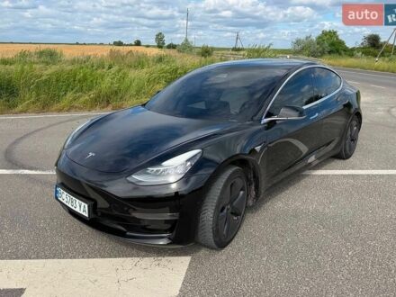 Черный Тесла Модель 3, объемом двигателя 0 л и пробегом 107 тыс. км за 15100 $, фото 1 на Automoto.ua
