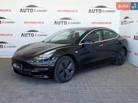 Чорний Тесла Модель 3, об'ємом двигуна 0 л та пробігом 50 тис. км за 21950 $, фото 1 на Automoto.ua