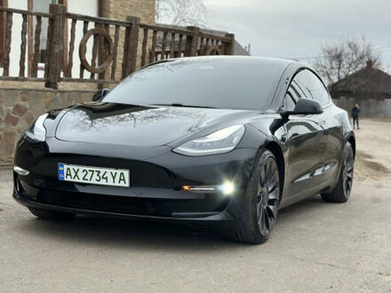 Черный Тесла Модель 3, объемом двигателя 0 л и пробегом 22 тыс. км за 31500 $, фото 1 на Automoto.ua