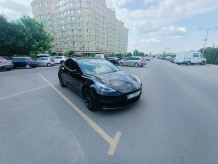 Черный Тесла Модель 3, объемом двигателя 0 л и пробегом 54 тыс. км за 25400 $, фото 1 на Automoto.ua