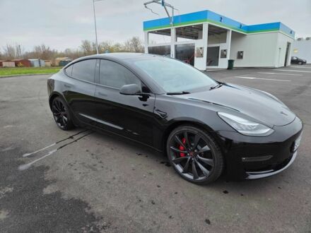 Чорний Тесла Модель 3, об'ємом двигуна 0 л та пробігом 91 тис. км за 20900 $, фото 1 на Automoto.ua