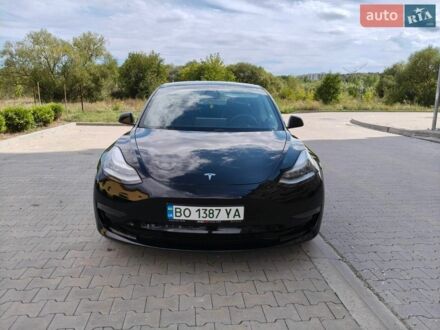 Черный Тесла Модель 3, объемом двигателя 0 л и пробегом 73 тыс. км за 14500 $, фото 1 на Automoto.ua