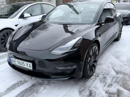 Черный Тесла Модель 3, объемом двигателя 0 л и пробегом 124 тыс. км за 18200 $, фото 1 на Automoto.ua