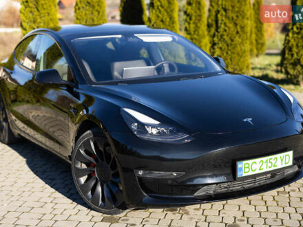 Черный Тесла Модель 3, объемом двигателя 0 л и пробегом 37 тыс. км за 25300 $, фото 1 на Automoto.ua