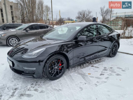 Черный Тесла Модель 3, объемом двигателя 0 л и пробегом 90 тыс. км за 22500 $, фото 1 на Automoto.ua