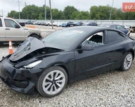 Черный Тесла Модель 3, объемом двигателя 0 л и пробегом 54 тыс. км за 11000 $, фото 1 на Automoto.ua