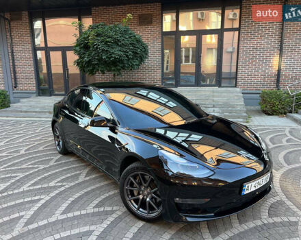 Черный Тесла Модель 3, объемом двигателя 0 л и пробегом 56 тыс. км за 18300 $, фото 1 на Automoto.ua