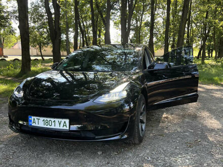 Черный Тесла Модель 3, объемом двигателя 0 л и пробегом 54 тыс. км за 19900 $, фото 1 на Automoto.ua
