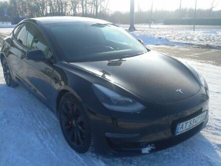 Чорний Тесла Модель 3, об'ємом двигуна 0 л та пробігом 83 тис. км за 23500 $, фото 1 на Automoto.ua