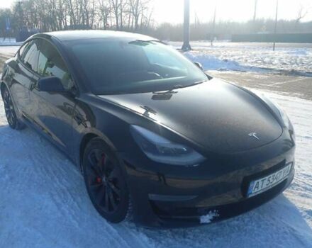 Черный Тесла Модель 3, объемом двигателя 0 л и пробегом 83 тыс. км за 23500 $, фото 1 на Automoto.ua