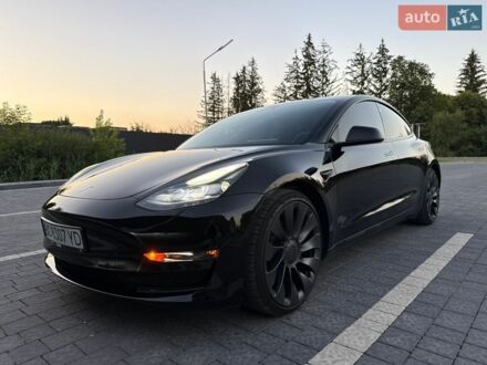 Черный Тесла Модель 3, объемом двигателя 0 л и пробегом 96 тыс. км за 19800 $, фото 1 на Automoto.ua