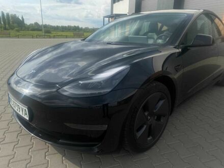 Черный Тесла Модель 3, объемом двигателя 0 л и пробегом 66 тыс. км за 21200 $, фото 1 на Automoto.ua