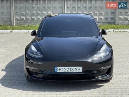 Тесла Модель 3 2021 у Львові на Automoto.ua Чорний Тесла Модель 3, об'ємом двигуна 0 л та пробігом 74 тис. км за 20500 $, фото 1 на Automoto.ua