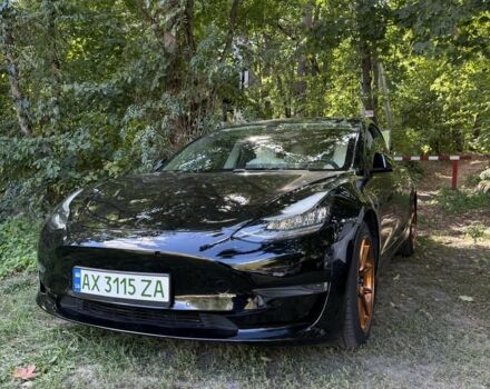 Чорний Тесла Модель 3, об'ємом двигуна 0 л та пробігом 57 тис. км за 17500 $, фото 1 на Automoto.ua