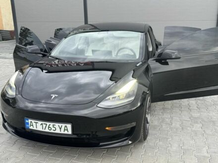 Черный Тесла Модель 3, объемом двигателя 0 л и пробегом 67 тыс. км за 18500 $, фото 1 на Automoto.ua