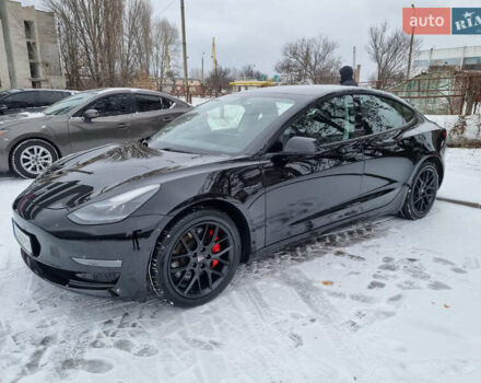 Черный Тесла Модель 3, объемом двигателя 0 л и пробегом 90 тыс. км за 22500 $, фото 1 на Automoto.ua