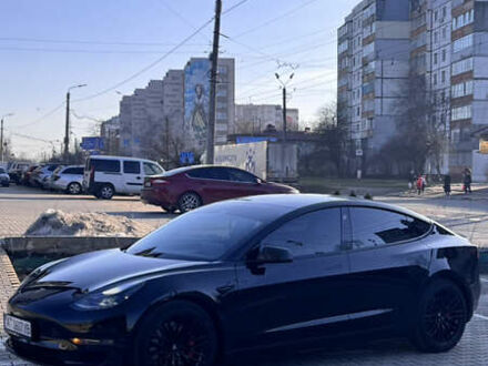 Черный Тесла Модель 3, объемом двигателя 0 л и пробегом 57 тыс. км за 25499 $, фото 1 на Automoto.ua